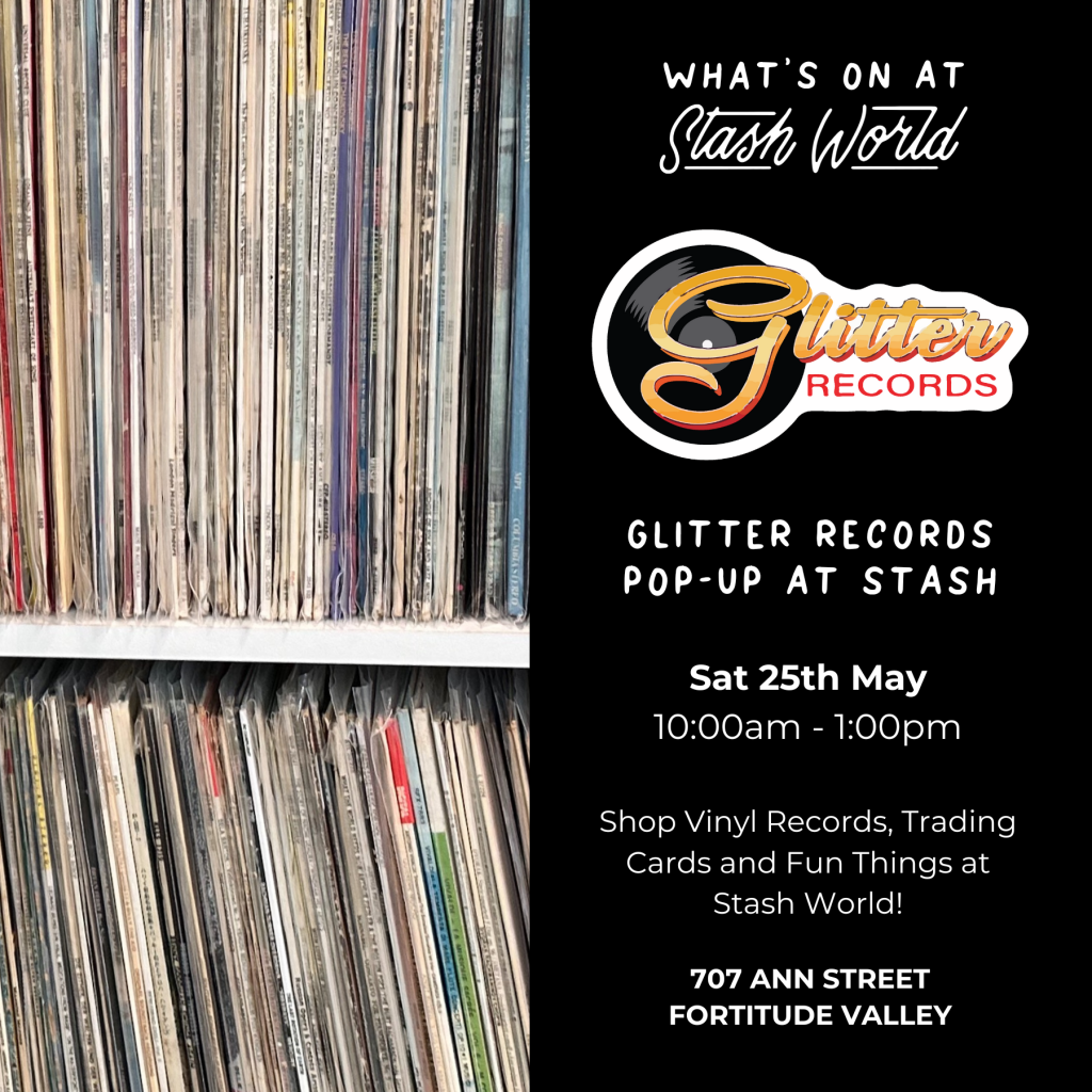 Stash World X Glitter Records PopUp The Lanes